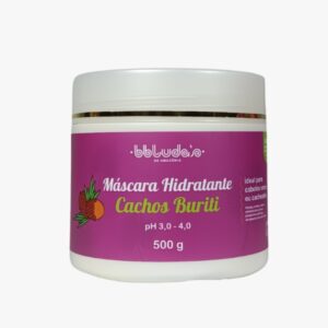 Máscara Hidratante Cachos Buriti 500g - Bbluda''s