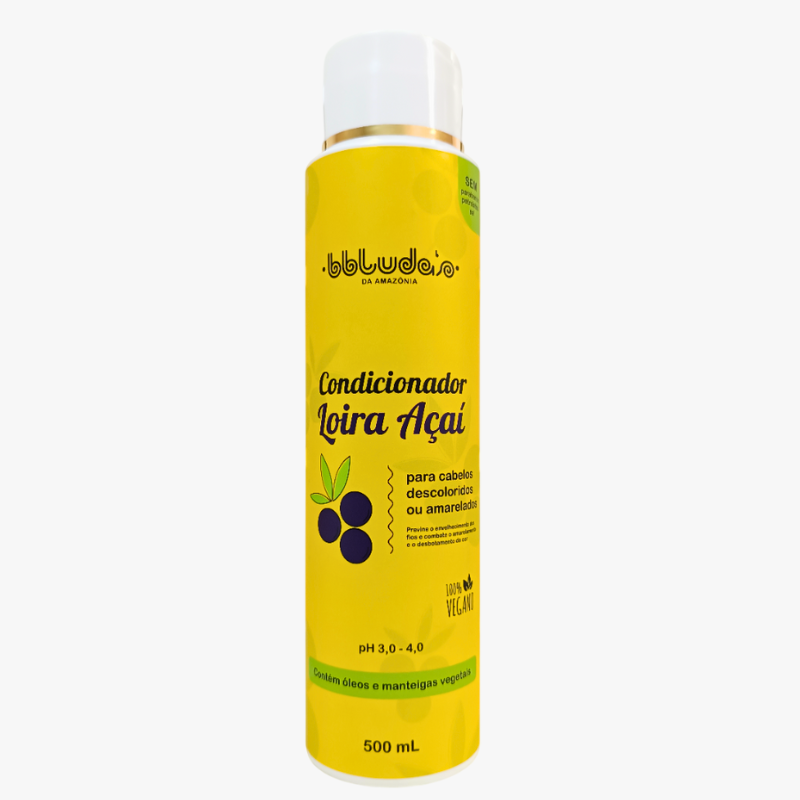 Condicionador Loira Açaí 500ml - Bbluda''s