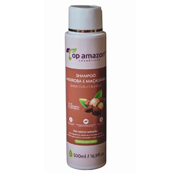 Shampoo Andiroba e Macadâmia 500ml