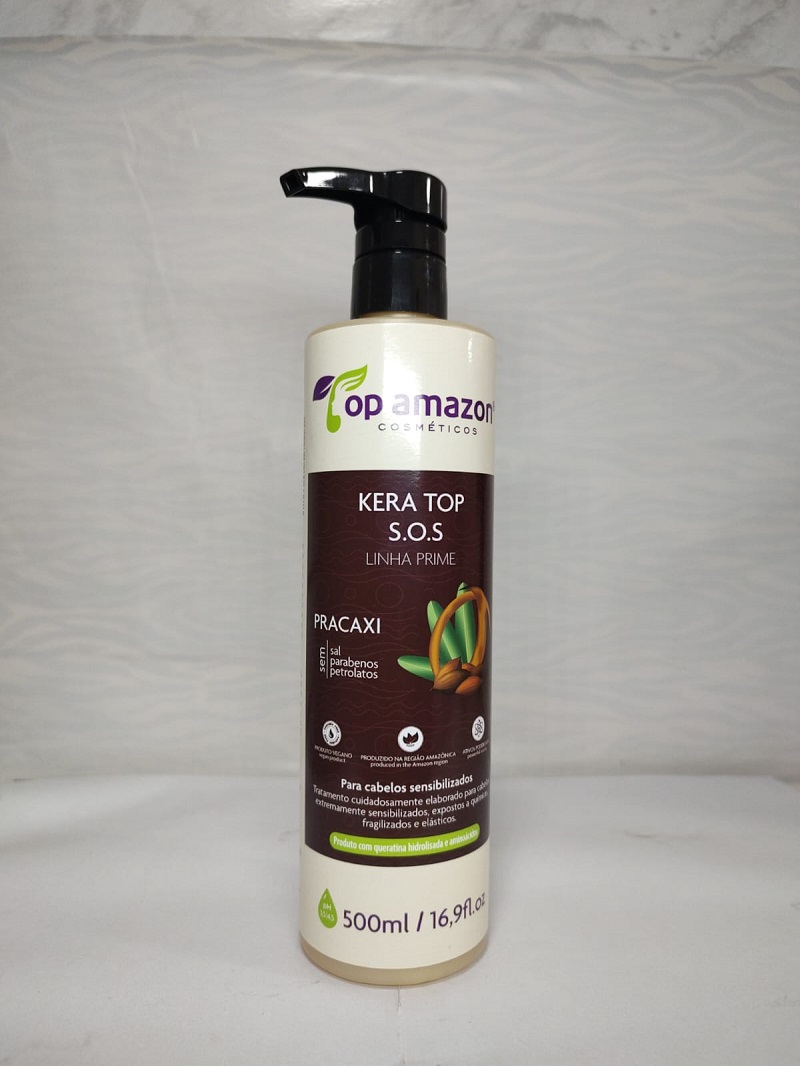 Keratina de Reconstrução de Fibras 500ml Kera Top