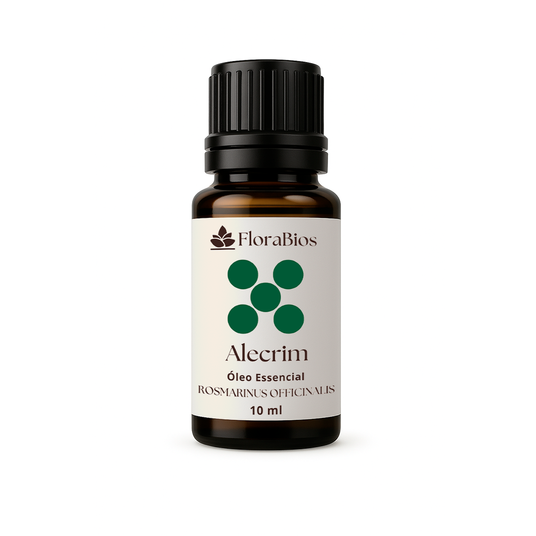 Óleo Essencial de Alecrim (Rosmarinus Offic) 10 ml