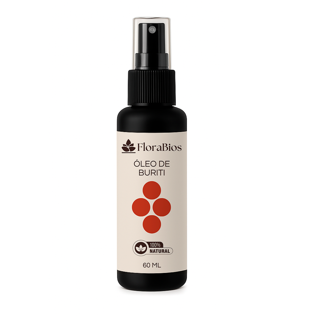 Óleo Vegetal de Buriti 60 ml 100% Puro